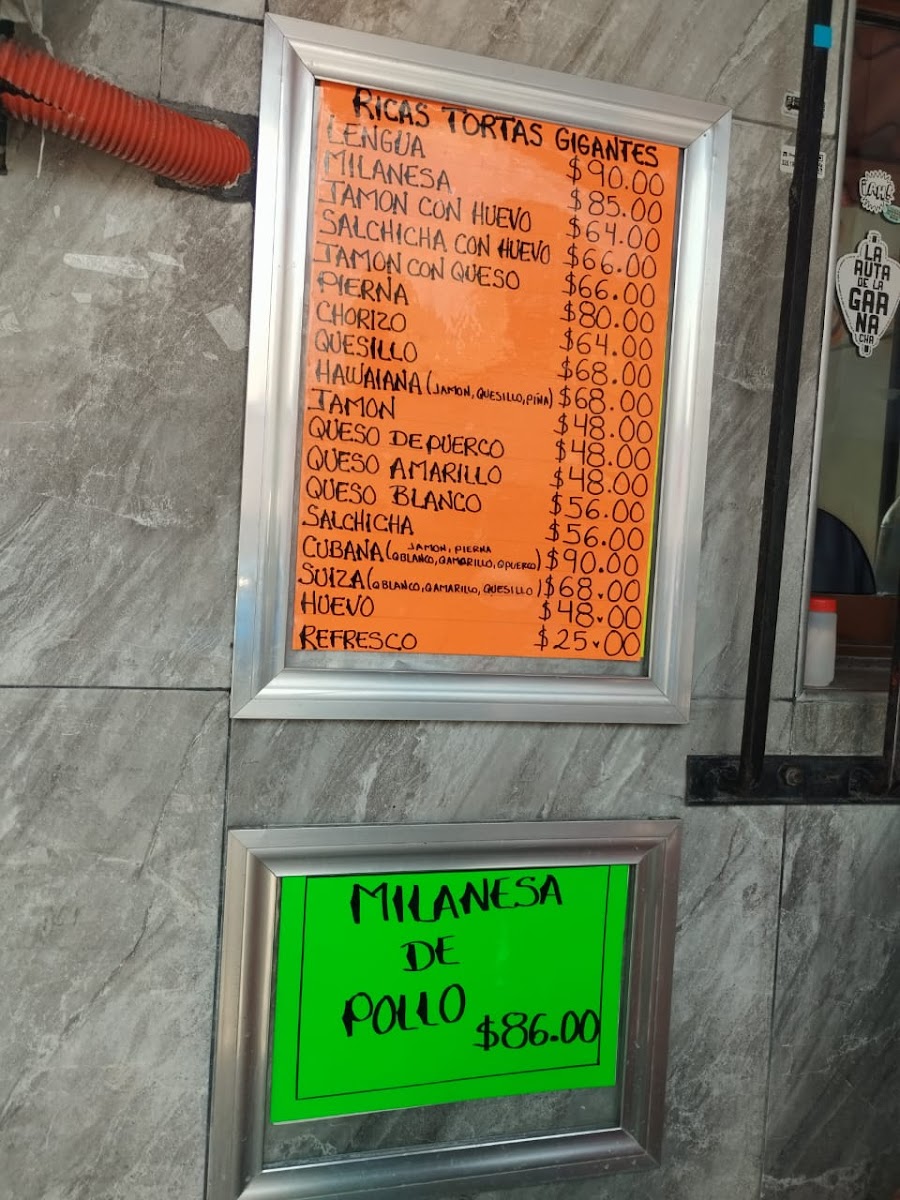 Tortas De Vallejo Menu - Image 5